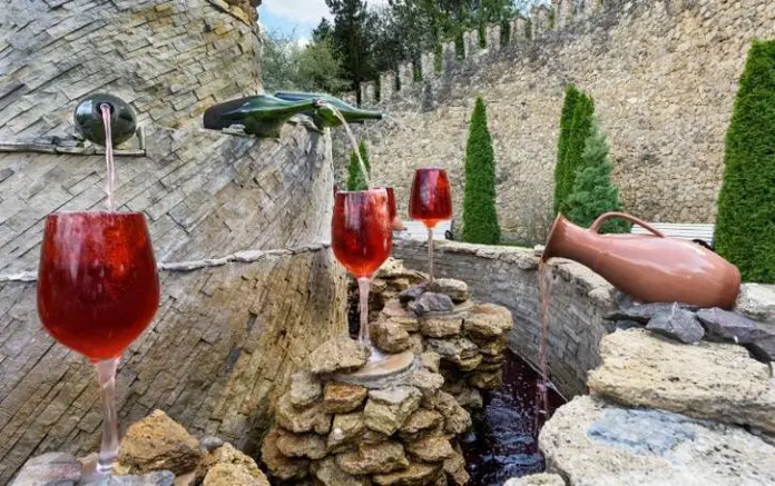 Italian Free Wine Fountain