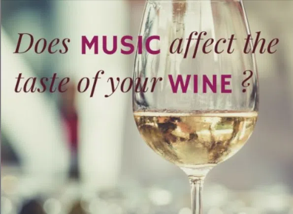 Does Music affect the taste of your wine?