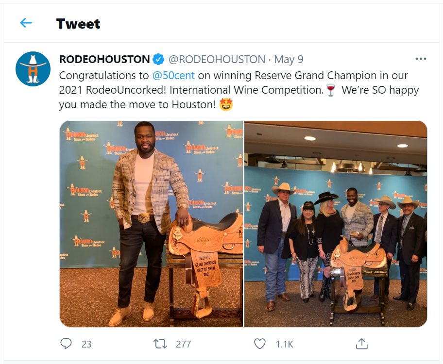 50 Cent at the Rodeo Uncorked