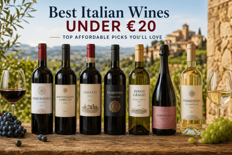 Best Italian Wines Under €20 in 2026 (Top Affordable Picks You’ll Love)