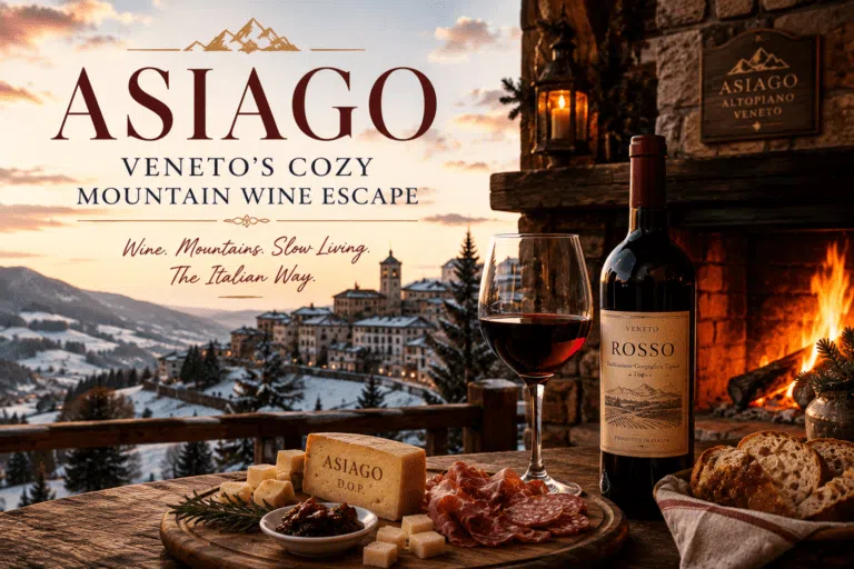 Cozy mountain wine escape in Asiago Veneto
