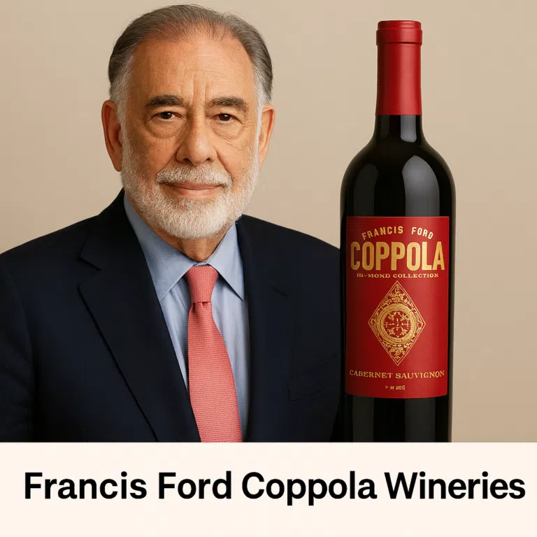 celebrities who own wineries Francis Ford Coppola Inglenook Napa Valley