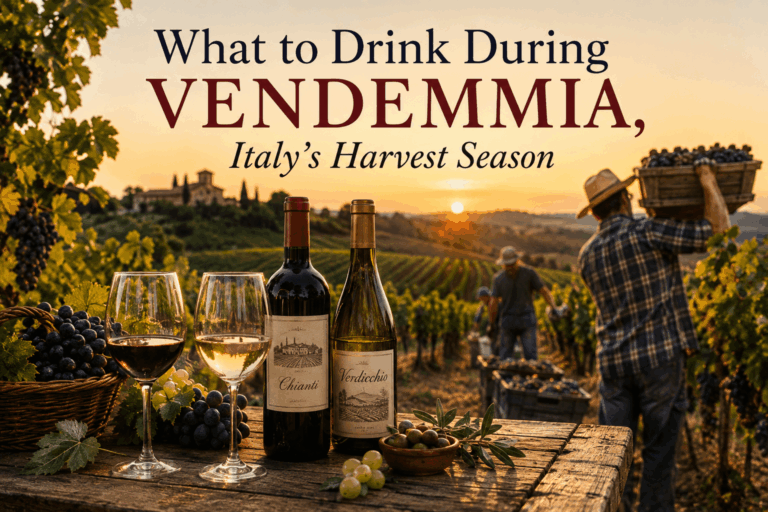 Drinks to enjoy during Vendemmia, Italy's wine harvest season